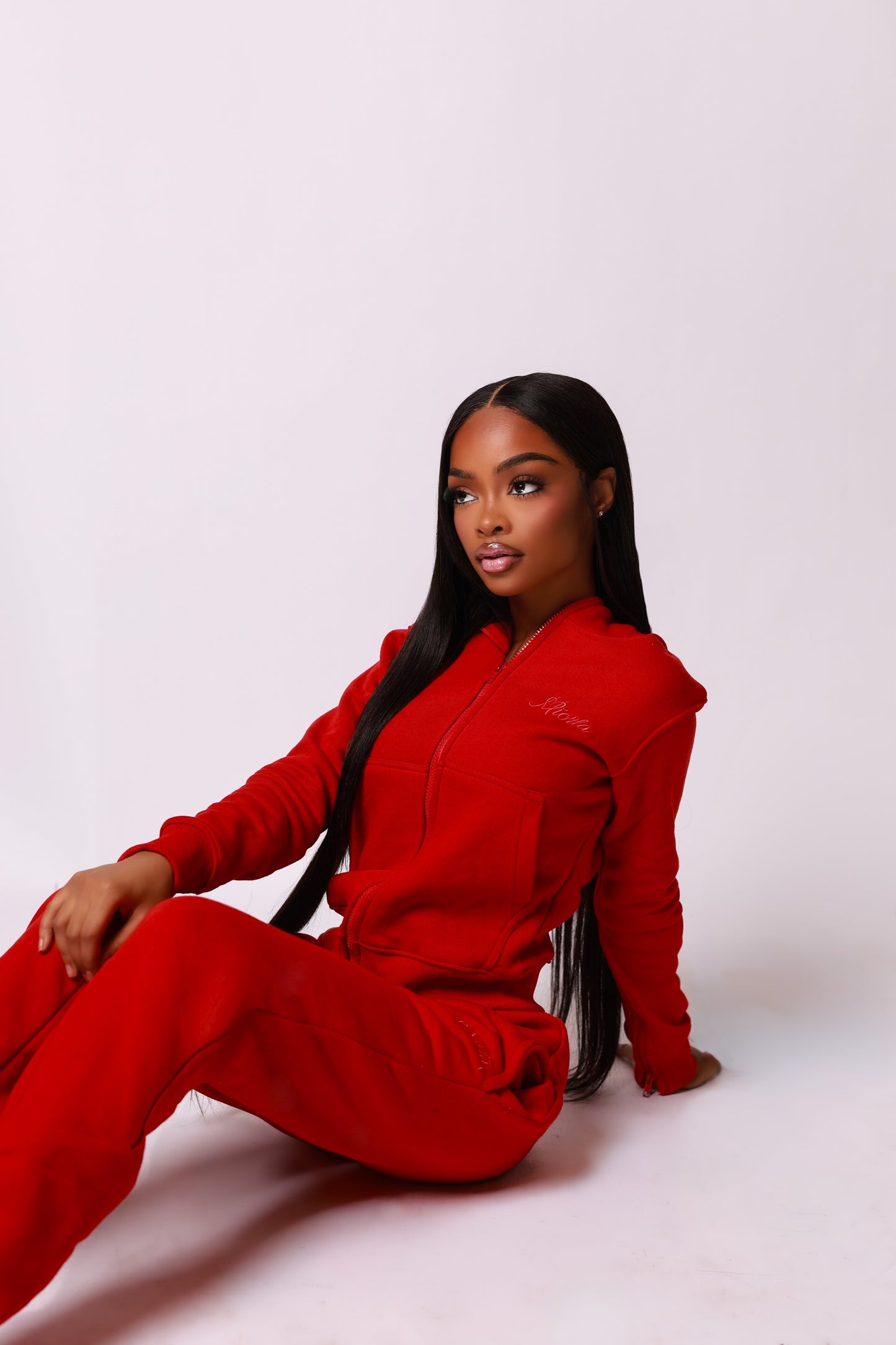 Scarlet Red - Sweat Suit
