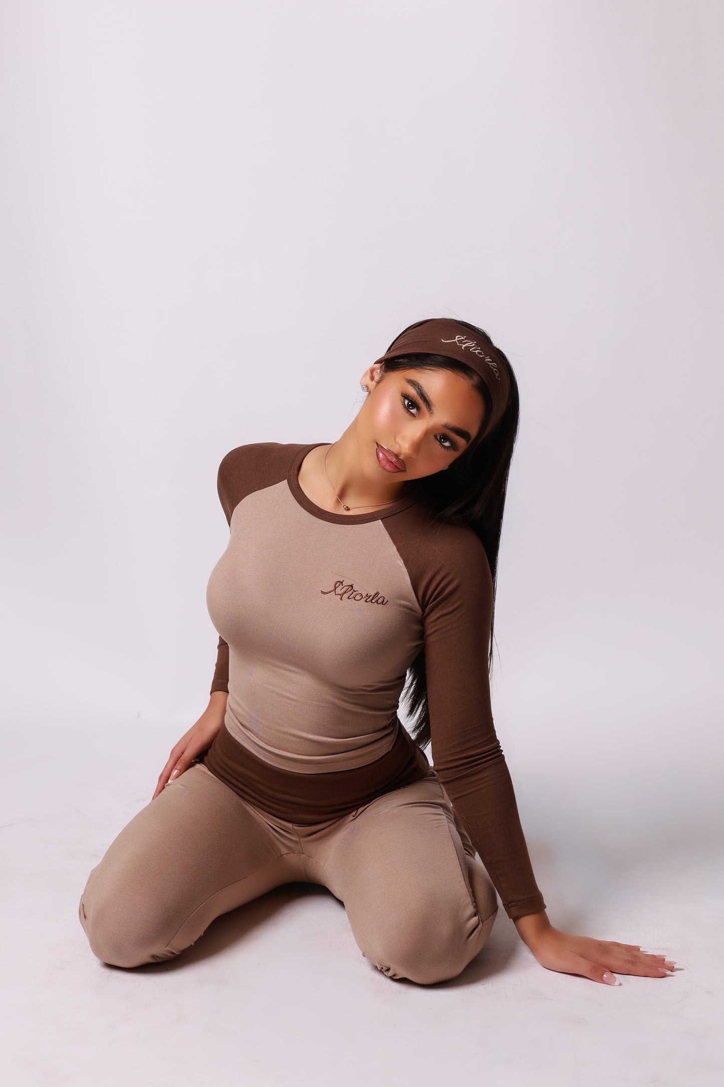 Coffee Brown - Two Piece Set