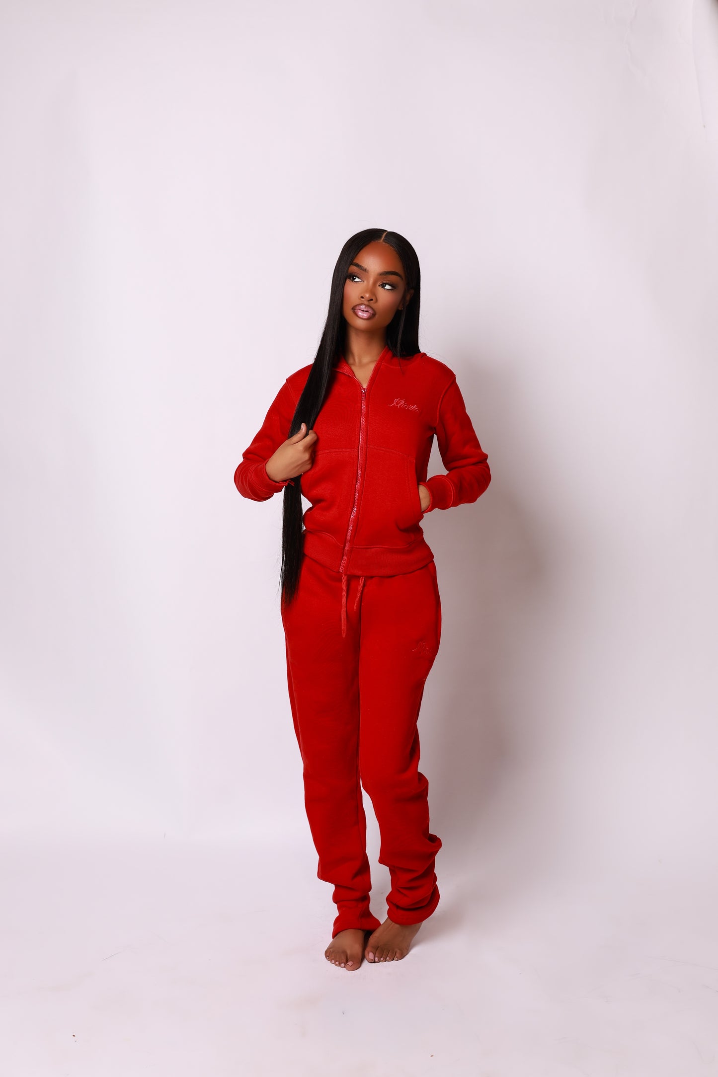 Scarlet Red - Sweat Suit